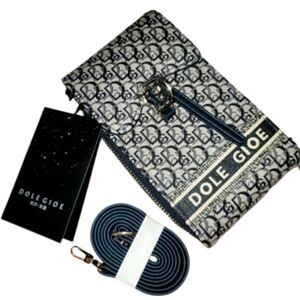 Dole Gioe Wallet with Strap Crossbody Phone Wallet Purse NWT Unique